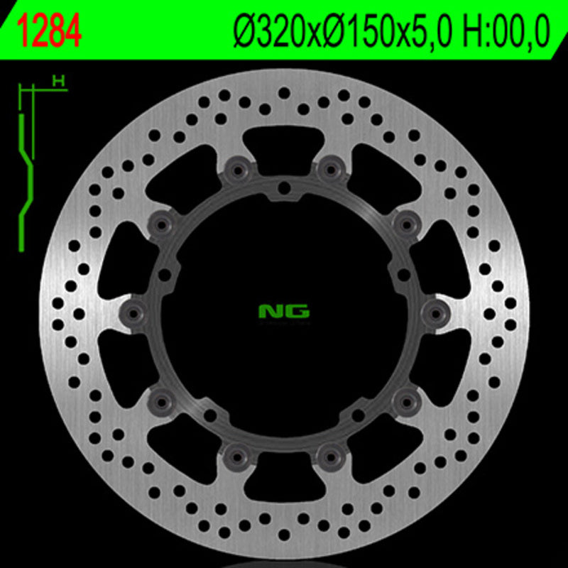 Ng Disc freno round 1284