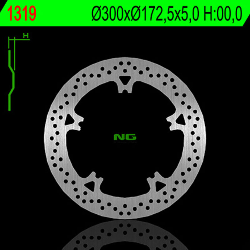 Ng Disc freno round 1319