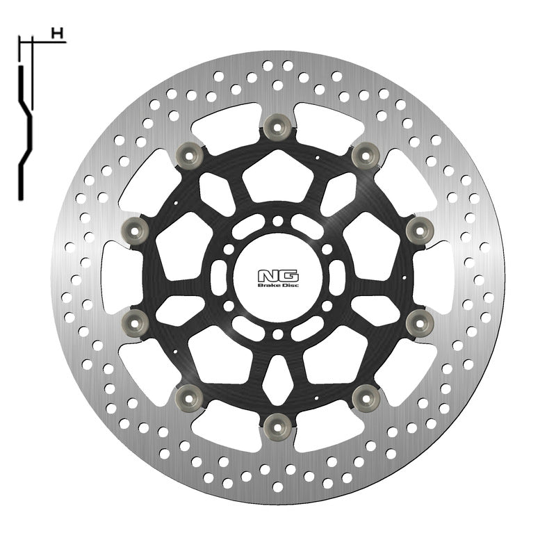 Ng Disc freno round 1790G