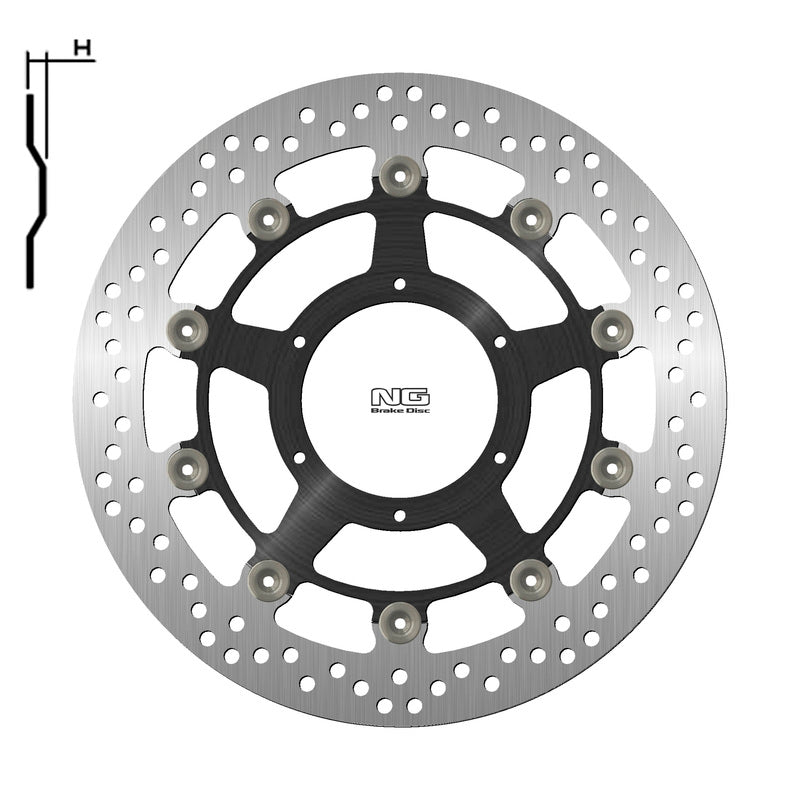 Ng Disc freno round 1808G