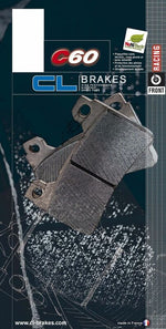 CL BRAKES Racing pastiglie dei freni in metallo sinterizzato - 1177C60 1177C60 