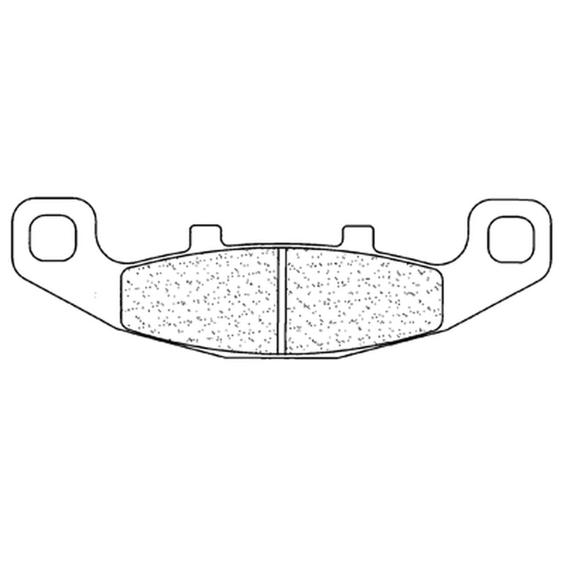 CL BRAKES Street pastiglie dei freni in metallo sinterizzato - 2304A3+ 2304A3+ 