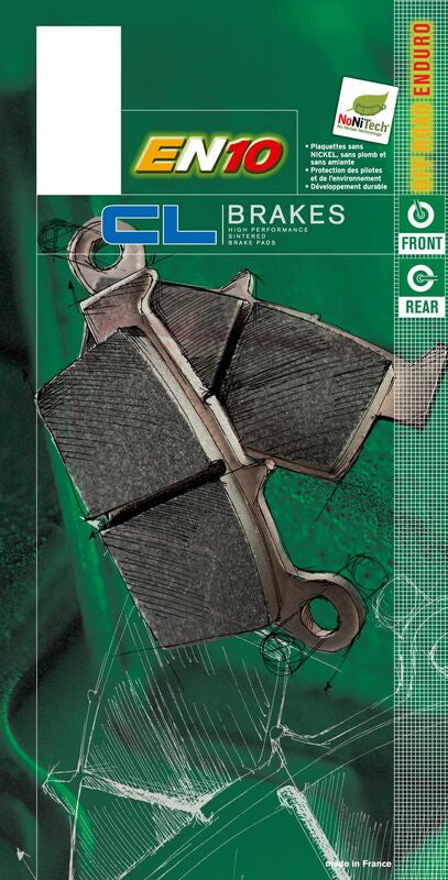 CL BRAKES Off-Road Pastiglie dei freni in metallo sinterizzato - 2377EN10 2377EN10 