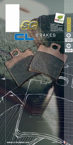 CL BRAKES Scooter Sintered Metal Brake pads - 3057SC 3057SC