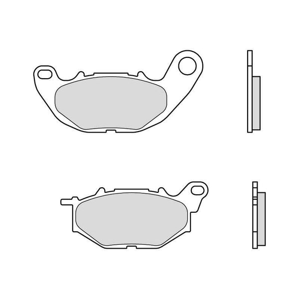 Brembo Street Sinted Metal Brake Pads - 07ya52SA 07YA52SA