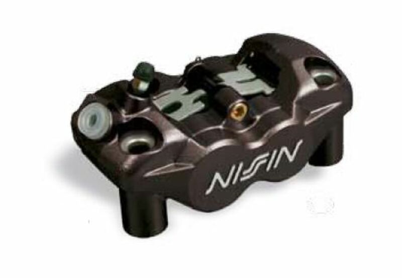 4 POT RADIALE CALIPER (NERO. R)  2 PASTIGLIE N4RC-108SR 