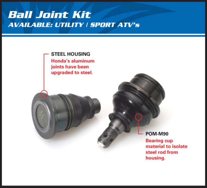 Tutte le sfere Kit di ricondizionamento del giunto a sfera A bassa a braccio A basso/Upper 42-1019