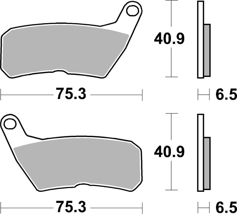 Tecnium Street Organic Brake Cast - MA428 1043796