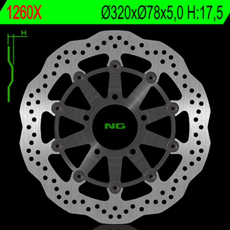 Ng Disco Disc Wave 1260xg