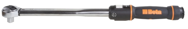 Beta Click-Type Torque Wrenches 5-25nm 1/4 '' with Reversible Ratchet for right-hand tightening/Torque Accuracy ± 3%/2 Pieces 00660002