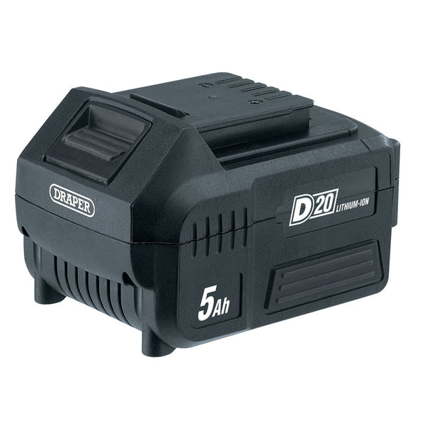 Draper D20 20V 5,0 AH Batteria agli ioni di litio 55907.0