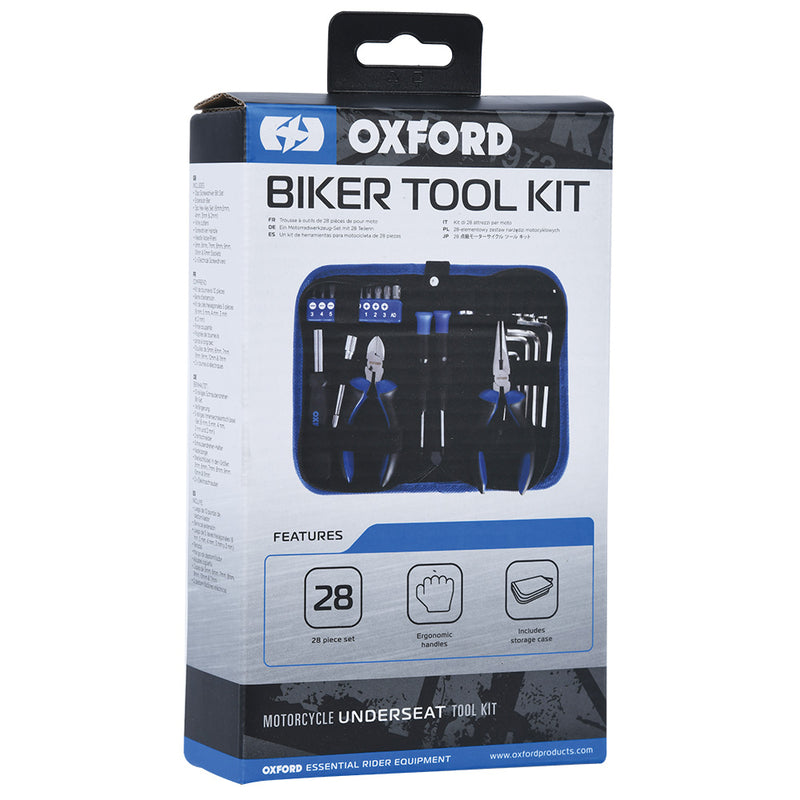 Oxford Biker Toolkit 28 pezzi Ox771