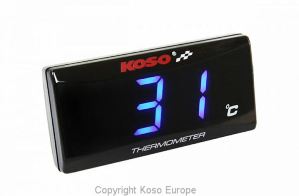 Koso Super Slim Style Temperature Indicator Universal BA024B10