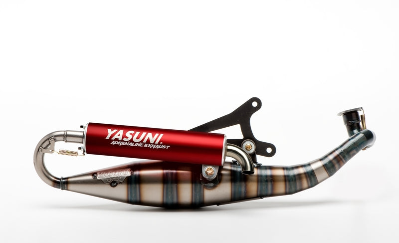 YASUNI Carrera 16/17 Exhaust - Aluminium Yamaha AEROX TUB326R