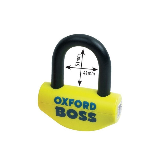 Blocco freno a disco boss Oxford - giallo