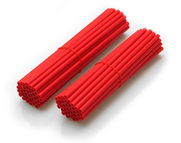 Art Spoke Skin Red for 21 '' Front Wheel /18 ''-19 '' Rear Wheel asot-335-Red