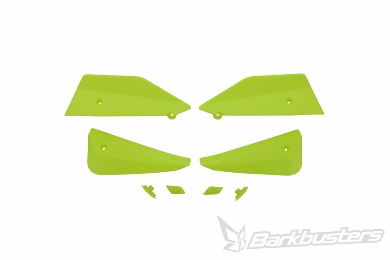 Barkbusters Sabre Deflector Set Yellow Hi Viz B-084-yh