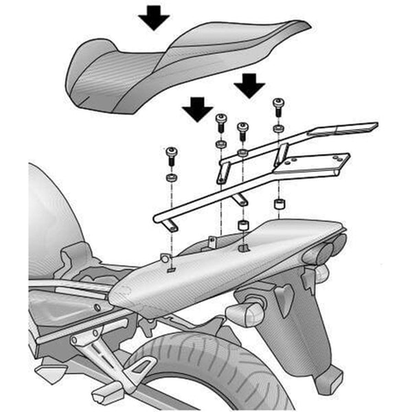 Set di raccordi master top shad - Yamaha Y0fz11st