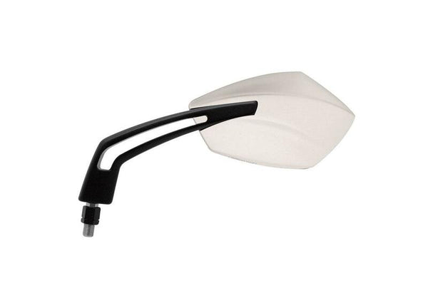 Bihr Ride Specchio con adattatore inverso universale M10/125 - bianco/bianco (coppia) A40-50143