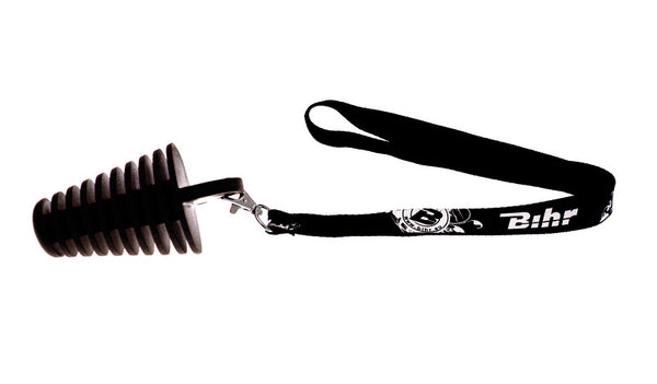 Tappo di scarico BIHR 4 tratto nero da Ø33 a 61mml35-63601k