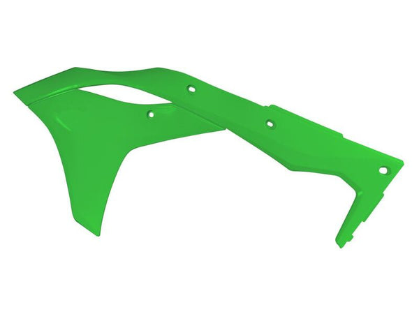 RaceTech Radiator Copre Green Kawasaki KX250F R-CVKXFVE0017