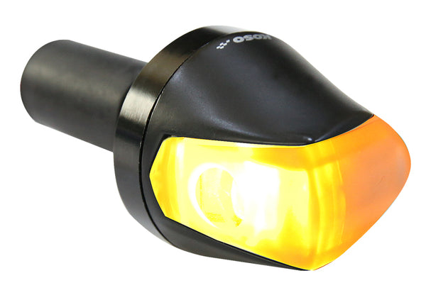 Koso Knight Led Blinkers - Matt Black/Smoked tonid | He033010