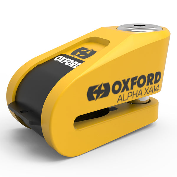 Oxford Alpha XA14 Alarm Slicbrake Lock Ø14mm Flu