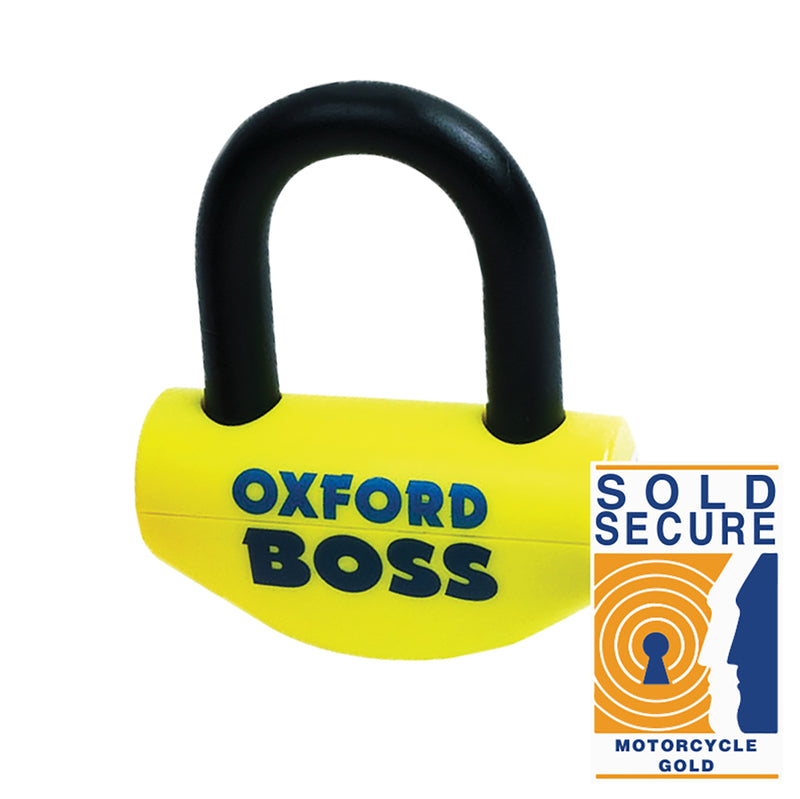 Oxford Big Boss Disc Lock - Ø16mm giallo di46