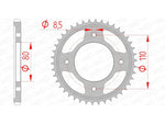 Afam Steel Standard Porta posteriore 10235 - 428