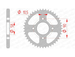 Afam Steel Standard Porta posteriore 10236 - 428