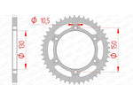 Afam Steel Standard Standard Rapporto posteriore 10501 - 520