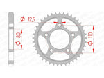 Afam Steel Standard Standard Porta posteriore 10605 - 530