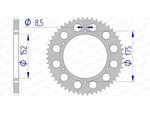 Afam Aluminium Ultra -light Hard Hard Anodivied posteriore Spropet 13301 - 520