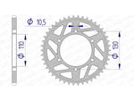 AFAM Alluminio posteriore parlato 13814 - 520