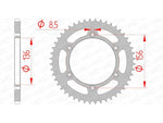 Afam Steel Standard Standard Porta posteriore 14206 - 520