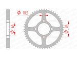 Afam Steel Standard Porta posteriore 14215 - 428