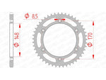 Afam Steel Standard Standard Porta posteriore 14501 - 520