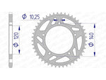 AFAM Alluminio posteriore parlato 15605 - 520