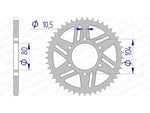 AFAM ALLUMINUM POSTERIORE 17606520