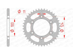 AFAM Steel Standard Rear Sprock 50602 - 520