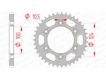 Afam Steel Standard Porta posteriore 50609 - 525