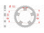 Afam Steel Standard Standard Porta posteriore 86500 - 525