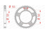 Afam Steel Standard Porta posteriore 86603 - 530