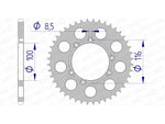 AFAM Alluminio posteriore parlato 93303 - 520