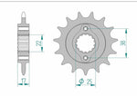 AFAM Steel Standard Front Sprocket 52612 - 520 för Ducati 900 Monster och IE-modeller. Hållbart framdrev med 520-kedjekompatibilitet.