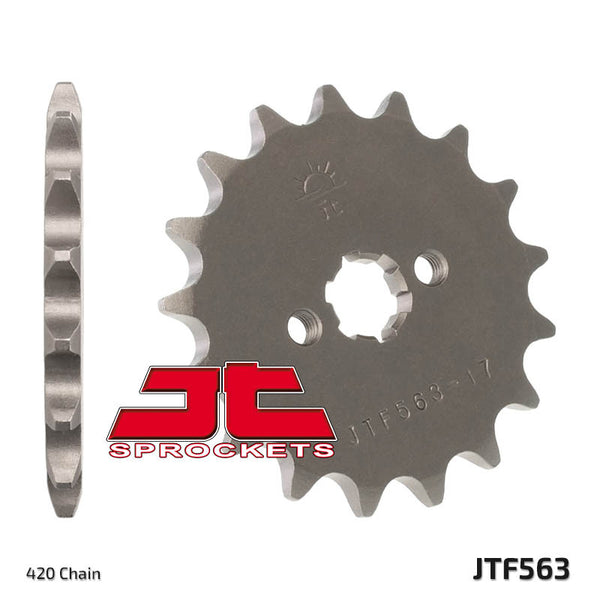 JT Sprock's Steel Standard Front Spocket 563 - 420 JTF563.13