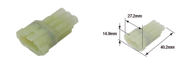 Connettore femminile impermeabile Tourmax 090 (FRSH) -3-POLE-ETP-105