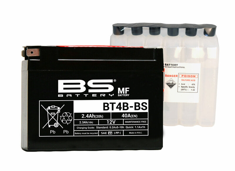 Manutenzione della batteria della batteria BS gratuita con pacchetto acido - bt4b -b