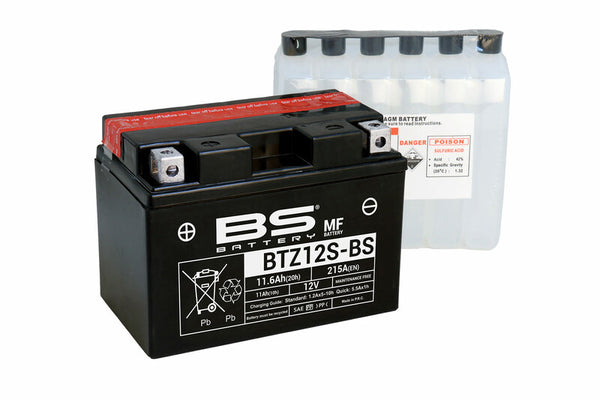 BS Batteria senza manutenzione con acido-pack-btz12s-b