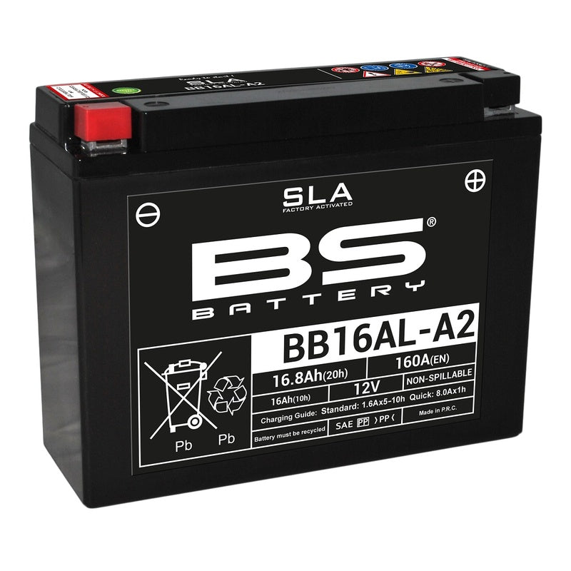 BS Battery SLA Manutenzione della batteria Attivata in fabbrica - BB16al -A2